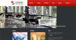 Desktop Screenshot of lewis-contractors.com